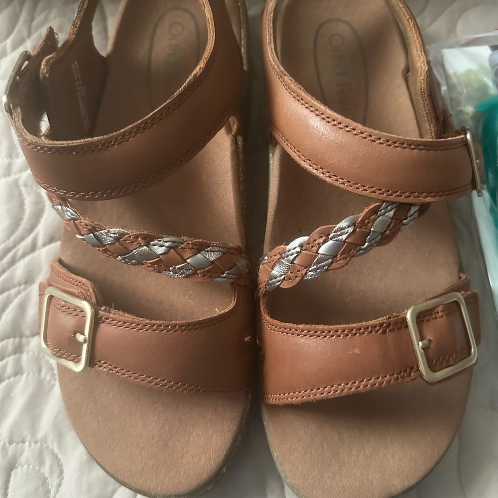 Women’s Orthofeet sandal. 8wide. NWT